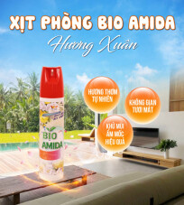 Xịt Phòng Khử Mùi Tự Nhiên Hương Vani & Oải Hương