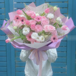 Bó hoa hồng mix