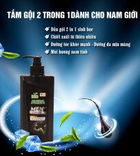 Tắm Gội 2 trong 1 sinh học dành cho nam giới AMIDA