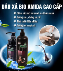 DẦU XẢ BIO AMIDA CAO CẤP – BÍ QUYẾT CHO MÁI TÓC MƯỢT MÀ, KHỎE MẠNH