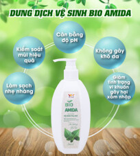 Dung dịch vệ sinh phụ nữ Bio Amida