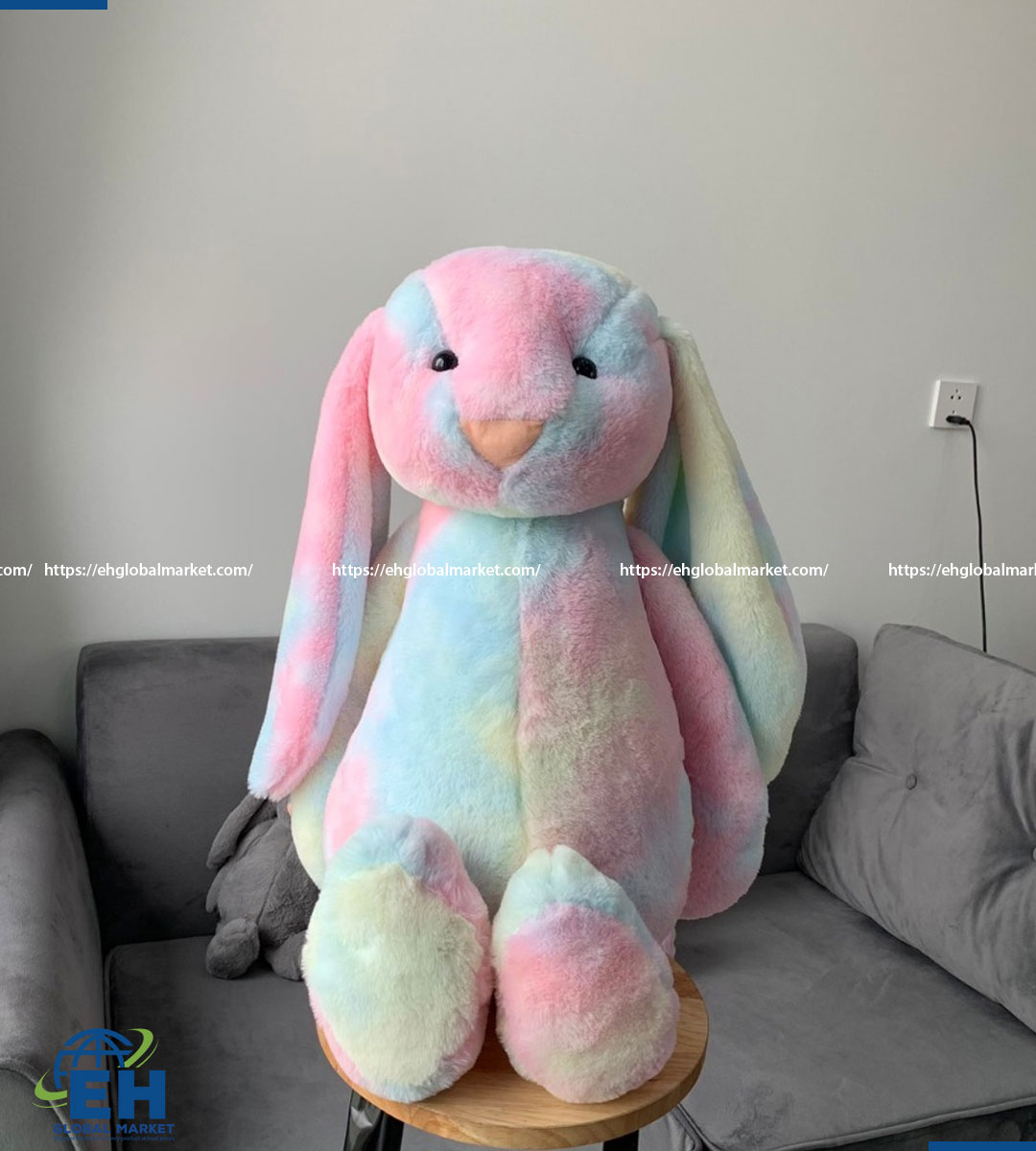 GẤU BÔNG THỎ TAI DÀI JELLYCAT BUNNY LOANG GALAXY 80CM