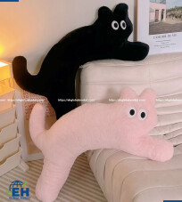 LARGE CUTE PINK CAT PLUSH BEAR 100CM