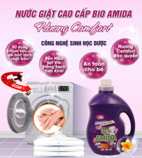 Nước Giặt Cao Cấp Bio Amida – Hương Comfort