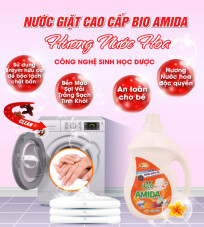 Nước Giặt Cao Cấp Bio Amida – Hương Nước Hoa