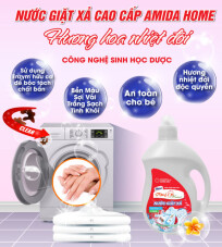 Nước Giặt Xả Cao Cấp Amida Home