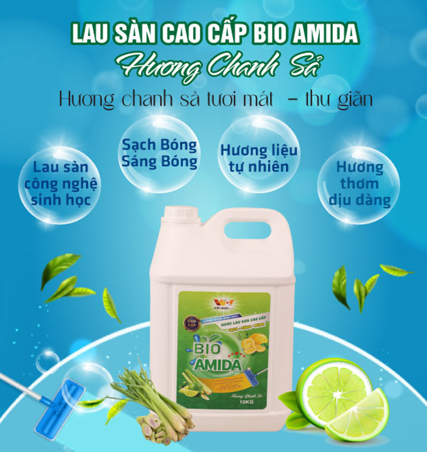 Nước Lau Sàn Hương Chanh Sả