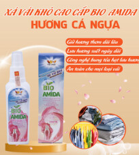 Nước xả vải Bio Amida hương cá ngựa