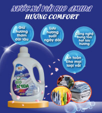 Nước xả vải hương Comfort Bio Amida 1,8KG