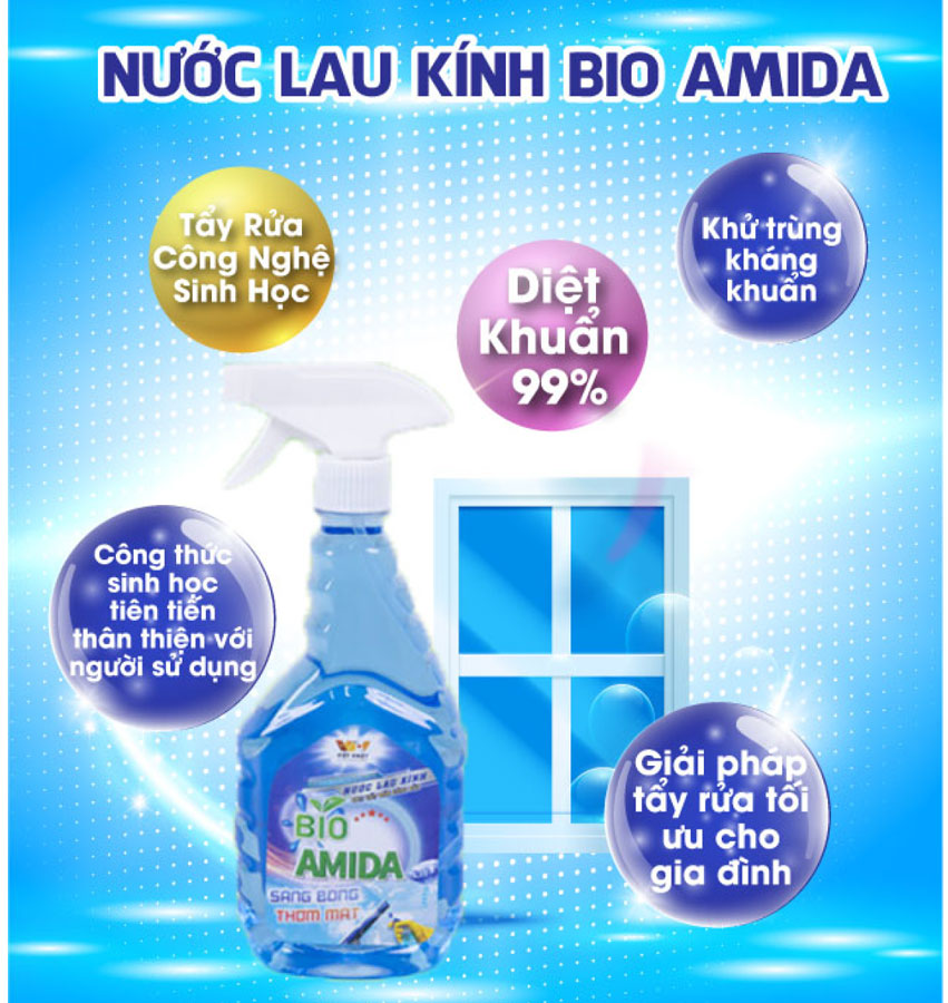 NƯỚC LAU KÍNH BIO AMIDA