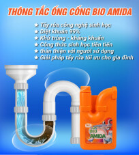 Thông Tắc Ống Cống Bio Amida