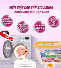 Viên Giặt Cao Cấp Bio Amida