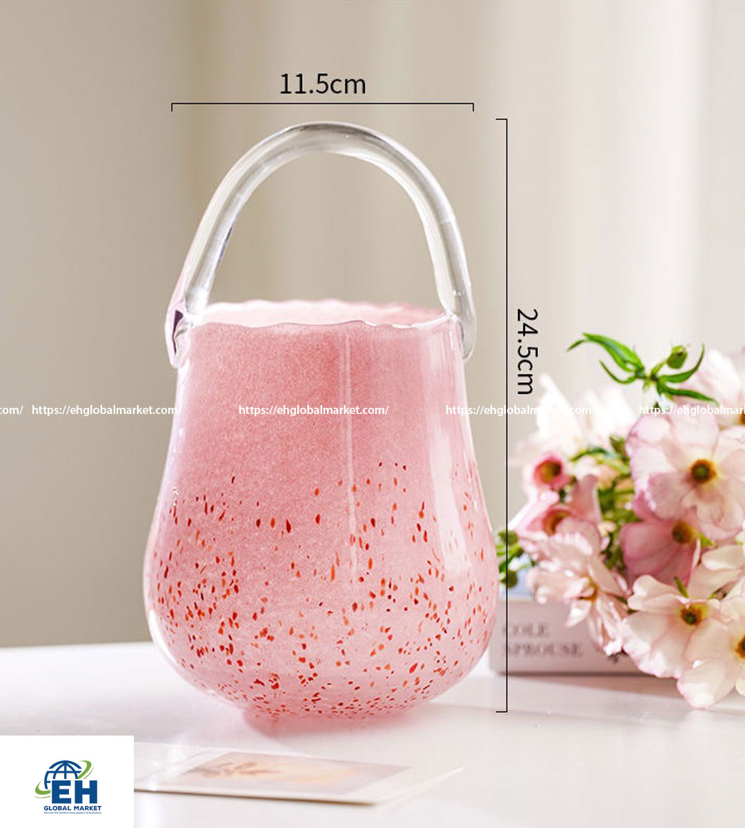GIỎ CẮM HOA THỦY TINH CUP & VAS